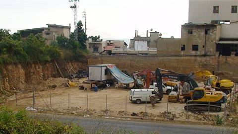 Land Lot2, lower south side, view5. Located in Jissr, Jbeil, lebanon.