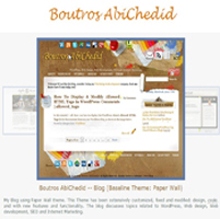 Old Website of Boutros AbiChedid