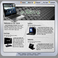 eStore Website Template