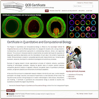 QCB Certificate Drupal Website.